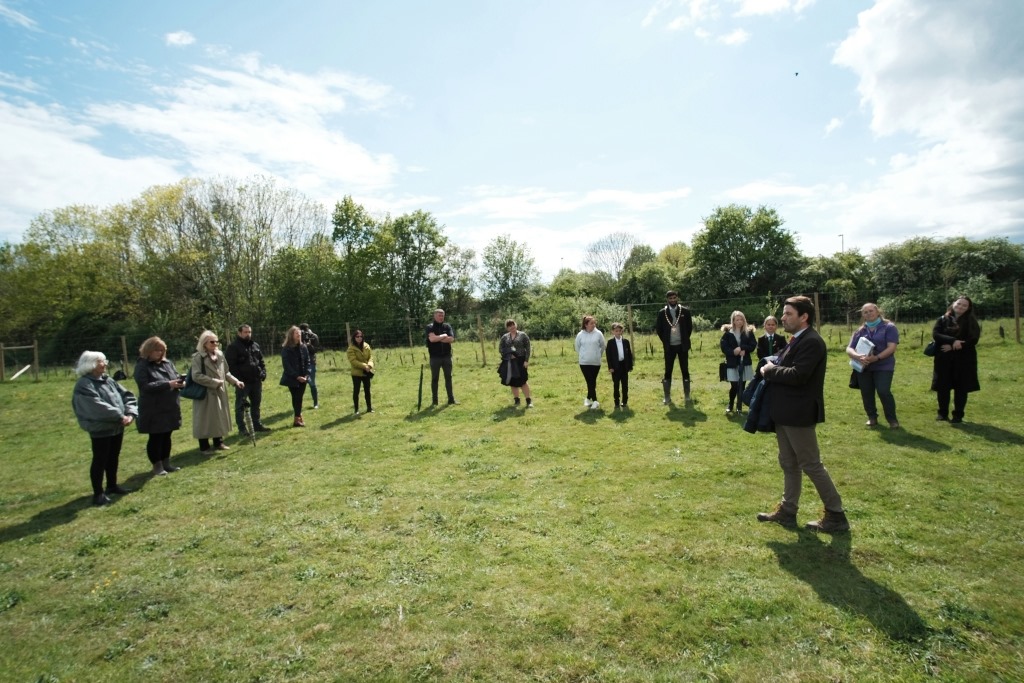 Positive Pathways bury their Time Capsule - Community First